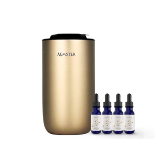 Haevn Move Gold, Aroma Diffuser + Explorers Bundle Gift Set