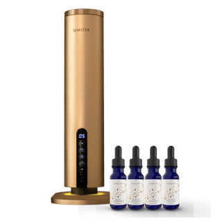 Haevn Charge, Aroma Diffuser - Gold + Explorers Bundle