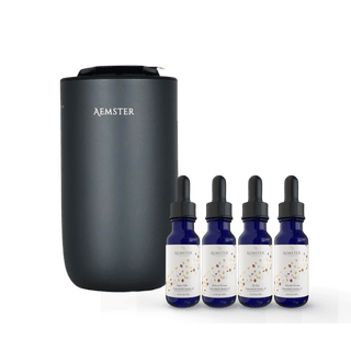 Haevn Move Black, Aroma Diffuser + Explorers Bundel