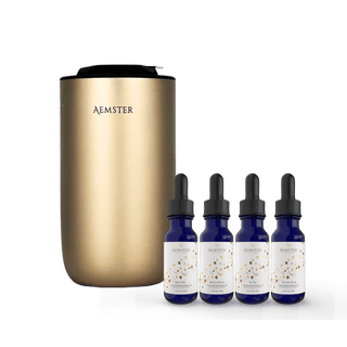 Haevn Move Gold, Aroma Diffuser + Explorers Bundle Gift Set