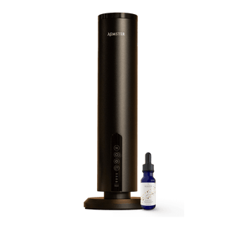 Haevn Charge Black starter set – Diffuser + Wanaka Woods scent (15 ml)