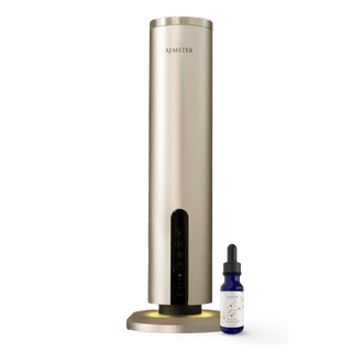 Haevn Charge Silver starter set – Diffuser + Wanaka Woods scent (15 ml)