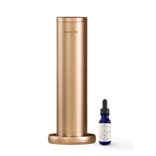 Bundle: Haevn, Aroma Diffuser Gold + 15ml Pepper Palm