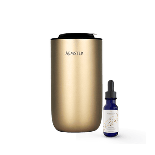 Move Diffuser in gold with scent Santal Dream