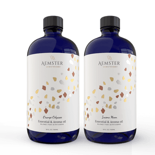 Spring Duo - Orange Odyssey & Incens Moon (2x 500ml) - Huile parfumée